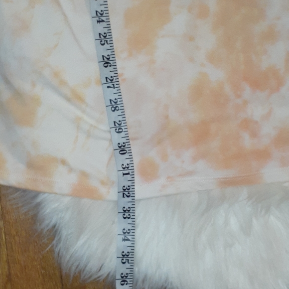 NWT Wild Fable Orange White Tie Dye Dress Sz Small - Picture 6 of 8